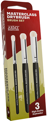 (image for) Army Painter Masterclass Drybrush Set
