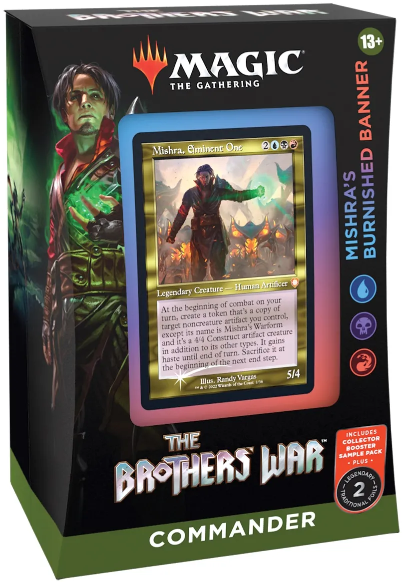 (image for) The Brothers War Commander Deck: Mishra's Burnished Banner