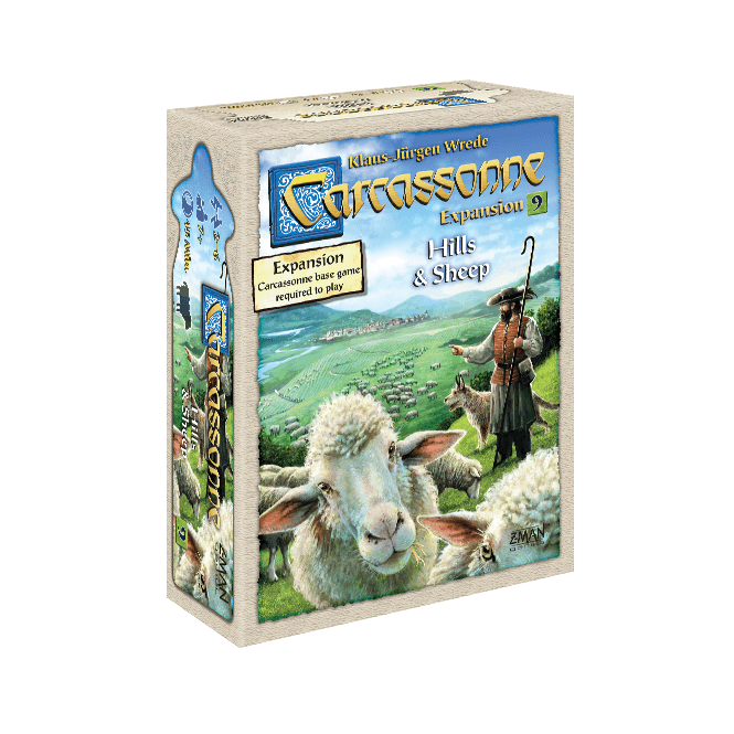 (image for) Carcassonne Expansion 9: Hills and Sheep