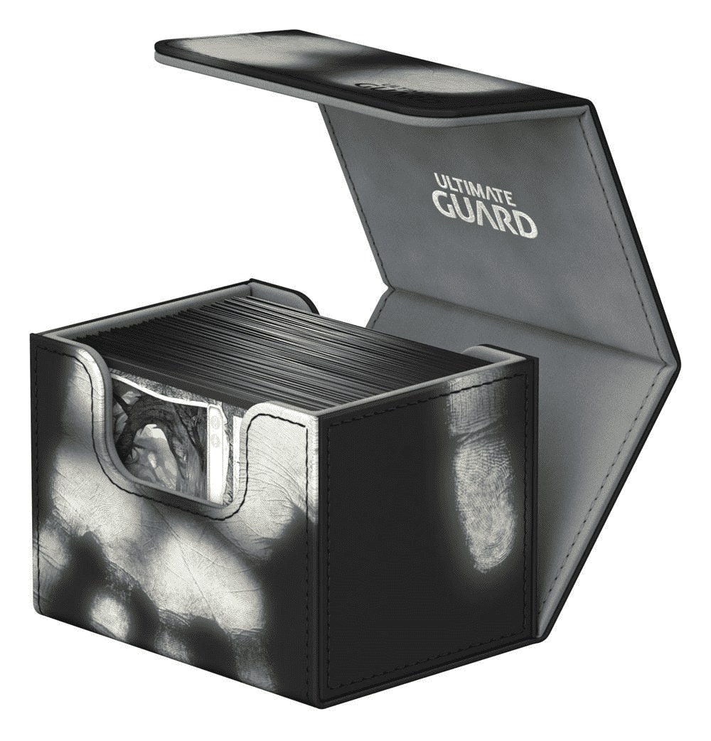 Ultimate Guard Sidewinder Chromiaskin Deck Box Black 80+ (image for) Ultimate Guard Sidewinder Chromiaskin Deck Box Black 80+