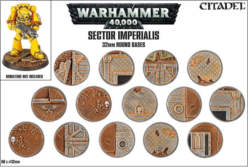 (image for) Sector Imperialis 32mm Round Bases