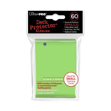 (image for) Ultra Pro Lime Green Sleeves Small