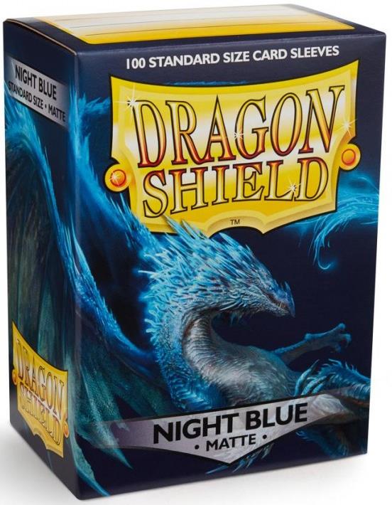 (image for) Dragon Shield Matte Night Blue Sleeves Standard