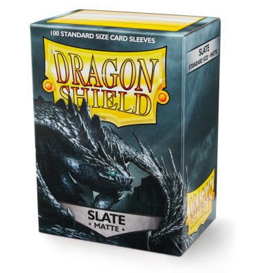 (image for) Dragon Shield Matte Slate Sleeves Standard Size x100