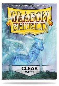 (image for) Dragon Shield Matte Clear Sleeves Standard