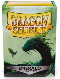 Dragon Shield Matte Emerald Sleeves Standard Size
