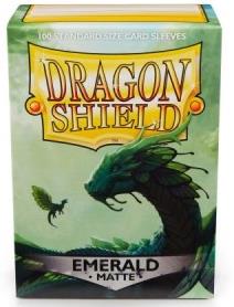 (image for) Dragon Shield Matte Emerald Sleeves Standard Size