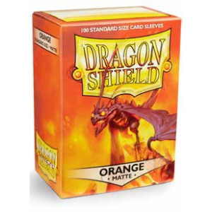 (image for) Dragon Shield Matte Orange Sleeves