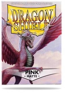 (image for) Dragon Shield Matte Pink Sleeves