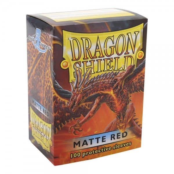 (image for) Dragon Shield Matte Red Sleeves