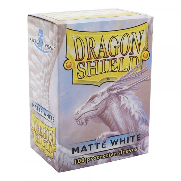(image for) Dragon Shield Matte White Sleeves