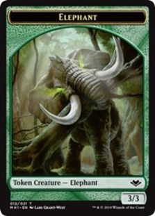 (image for) Elephant Token (012)