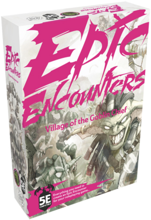 (image for) Epic Encounters - Warband Box - Village of the Goblin Chief RPG