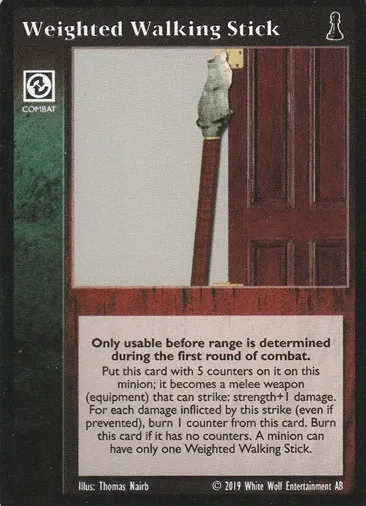 (image for) Weighted Walking Stick