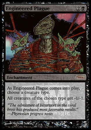 (image for) Engineered Plague - FNM Promo