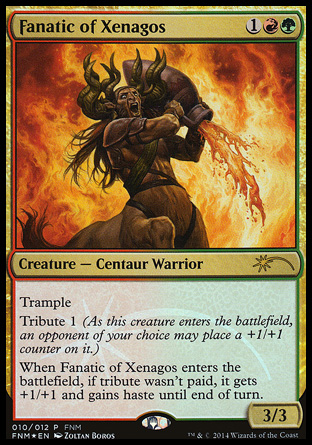 (image for) Fanatic of Xenagos - FNM Promo