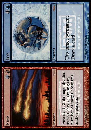 (image for) Fire // Ice - FNM Promo