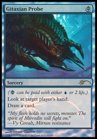 (image for) Gitaxian Probe - FNM Promo