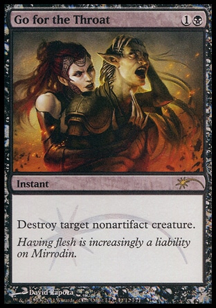 (image for) Go for the Throat - FNM Promo