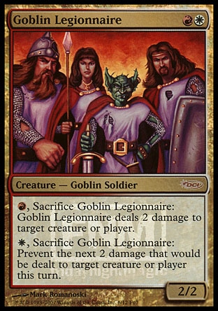 (image for) Goblin Legionnaire - FNM Promo