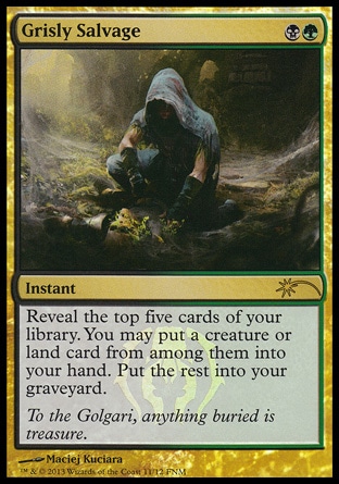(image for) Grisly Salvage - FNM Promo