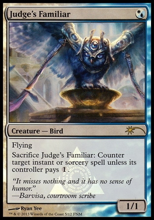 (image for) Judge's Familiar - FNM Promo
