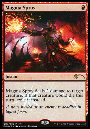(image for) Magma Spray - FNM Promo
