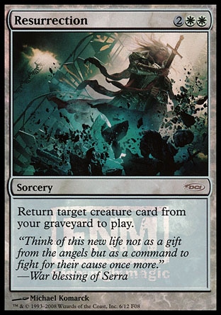 (image for) Resurrection - FNM Promo