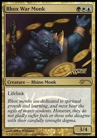 (image for) Rhox War Monk - FNM Promo