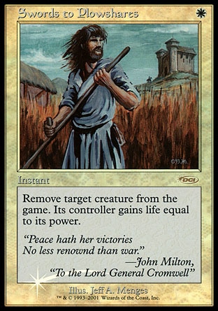 (image for) Swords to Plowshares - FNM Promo