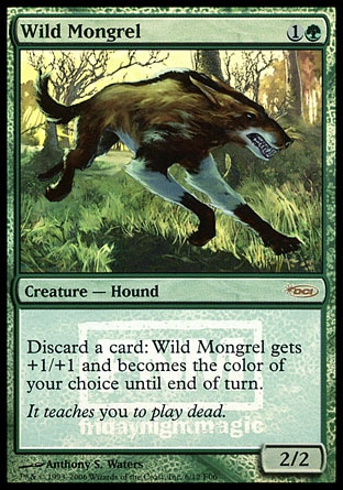 (image for) Wild Mongrel - FNM Promo