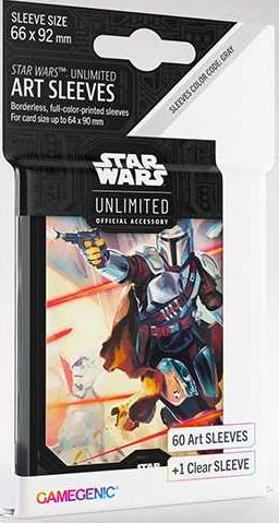 (image for) Gamegenic Star Wars: Unlimited Art Sleeves - Mandalorian