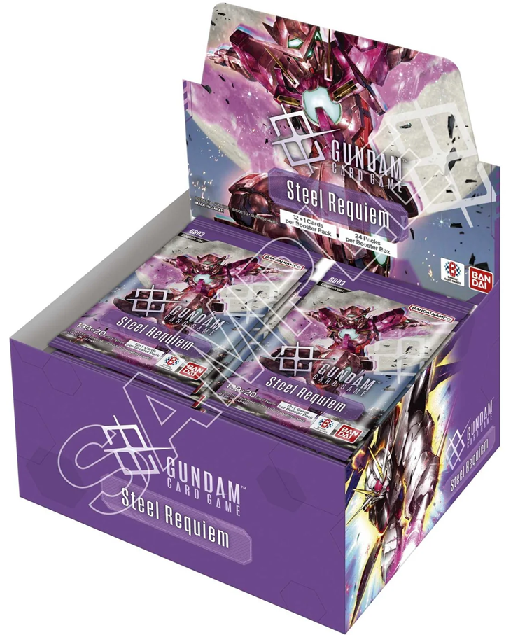 (image for) Gundam Card Game: Booster Display (GD03) Steel Requiem