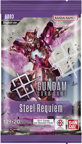 (image for) Gundam Card Game: Booster Pack (GD03) Steel Requiem