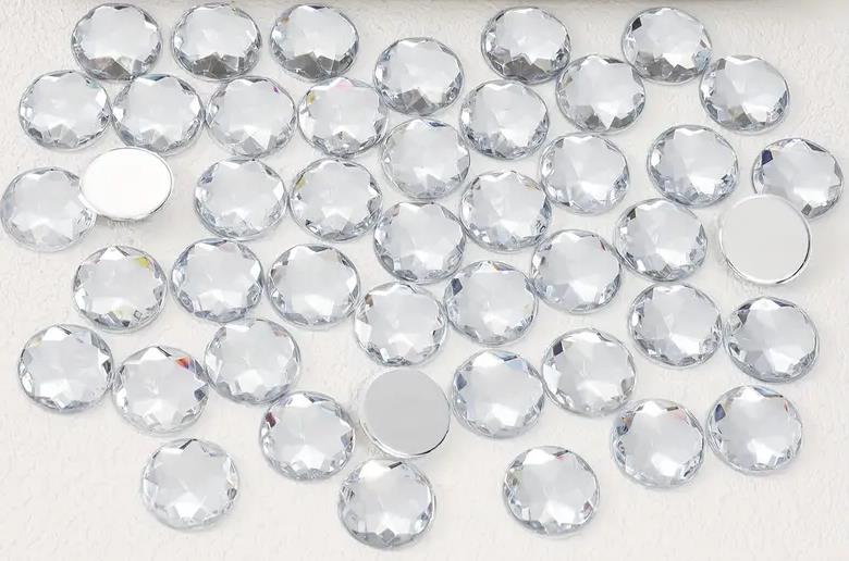 (image for) Clear Gems 10mm x100