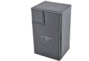 Ultimate Guard Flip n Tray XenoSkin Deck Box Grey 100+ (image for) Ultimate Guard Flip n Tray XenoSkin Deck Box Grey 100+