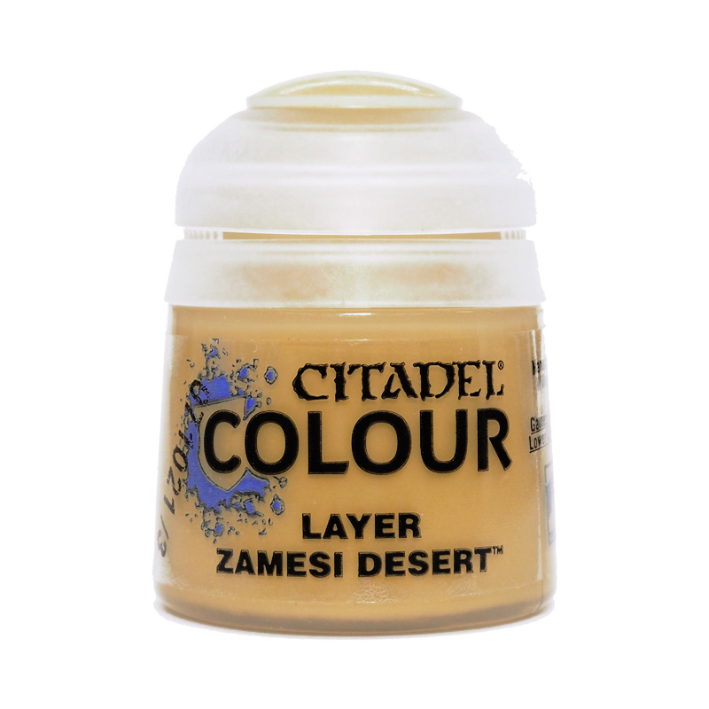 (image for) Citadel Layer Paint: Zamesi Desert (12ml)