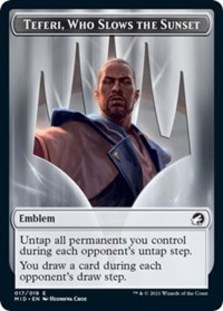 (image for) Emblem - Teferi, Who Slows the Sunset