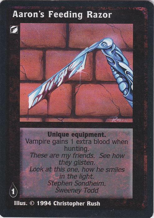 (image for) Aaron's Feeding Razor