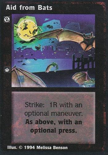 (image for) Aid from Bats