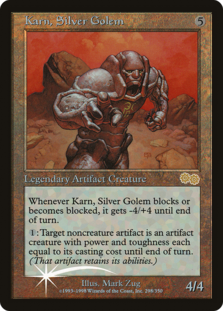 (image for) Karn, Silver Golem - Arena Promo