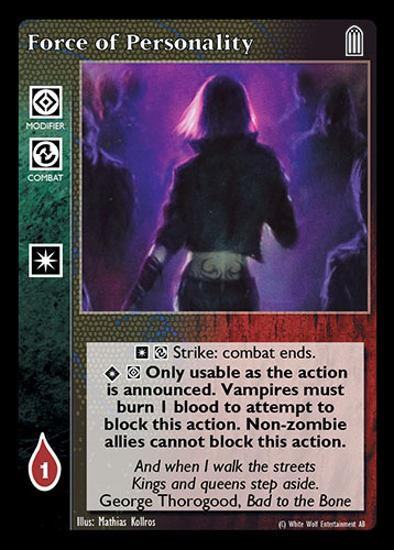 (image for) Force of Personality