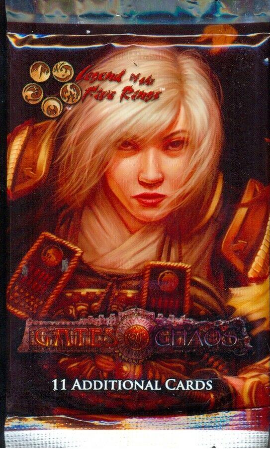 (image for) L5R CCG Gates of Chaos Booster Pack