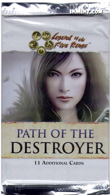 (image for) L5R CCG Path of the Destroyer Booster Pack
