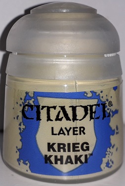 (image for) Citadel Layer Paint: Krieg Khaki (12ml)