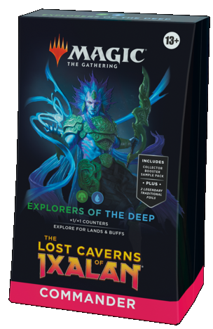 (image for) Lost Caverns of Ixalan Commander Deck - Explorers of the Deep