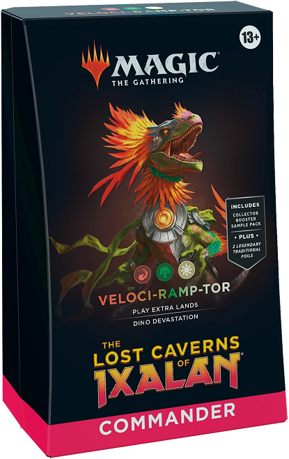 (image for) Lost Caverns of Ixalan Commander Deck - Veloci-Ramp-Tor