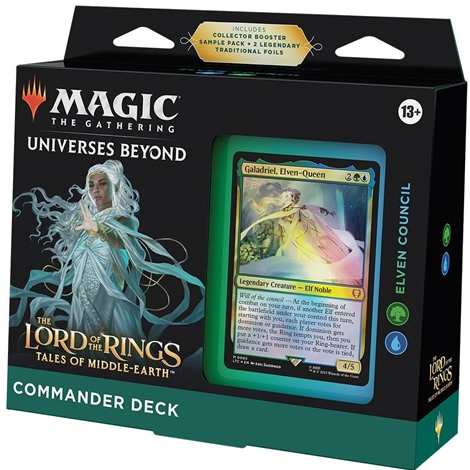 (image for) Lord of the Rings Commander - Elven Council
