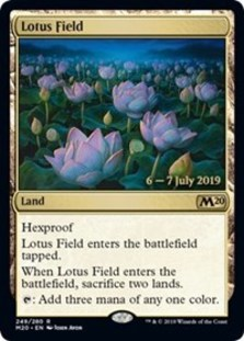 (image for) Lotus Field - Core Set 2020 Prerelease Promo