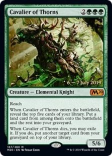 (image for) Cavalier of Thorns - Core Set 2020 Prerelease Promo